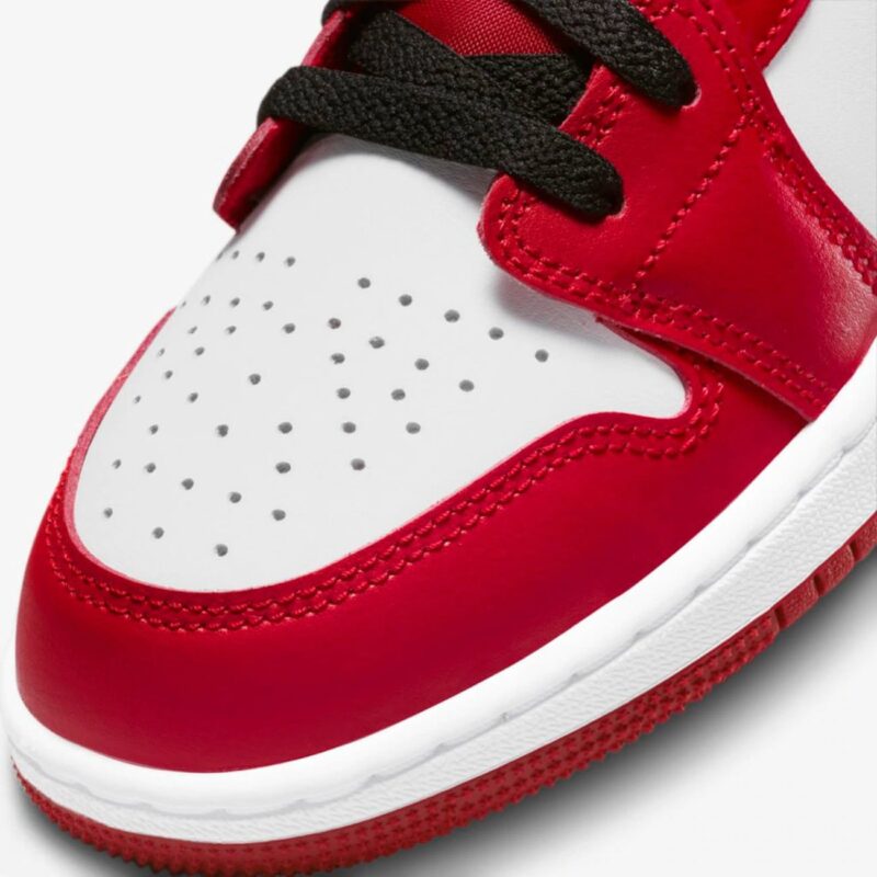 Air Jordan 1 Low &Quot;Gym Red Black&Quot; - Imagem 6
