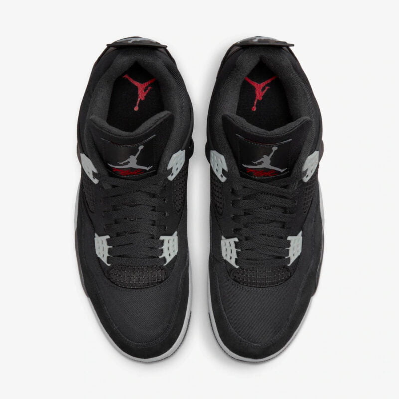 Air Jordan 4 Retro Se &Quot;Black Canvas&Quot; - Imagem 8