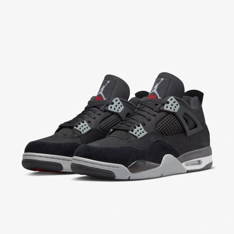 Air Jordan 4 Retro Se &Quot;Black Canvas&Quot;