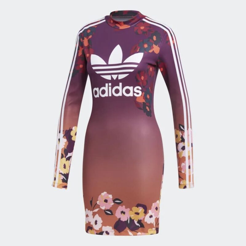 Vestido Adidas Manga Longa Her Studio London Feminino