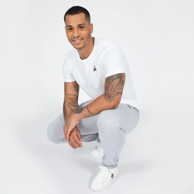 Camiseta Le Coq Sportif Essentials Branco Masculino - Imagem 2