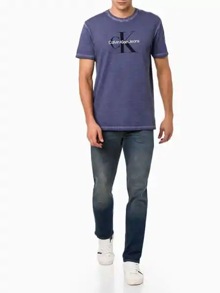 Calça Jeans Slim 5 Pockets Marinho Calvin Klein Jeans Masculino