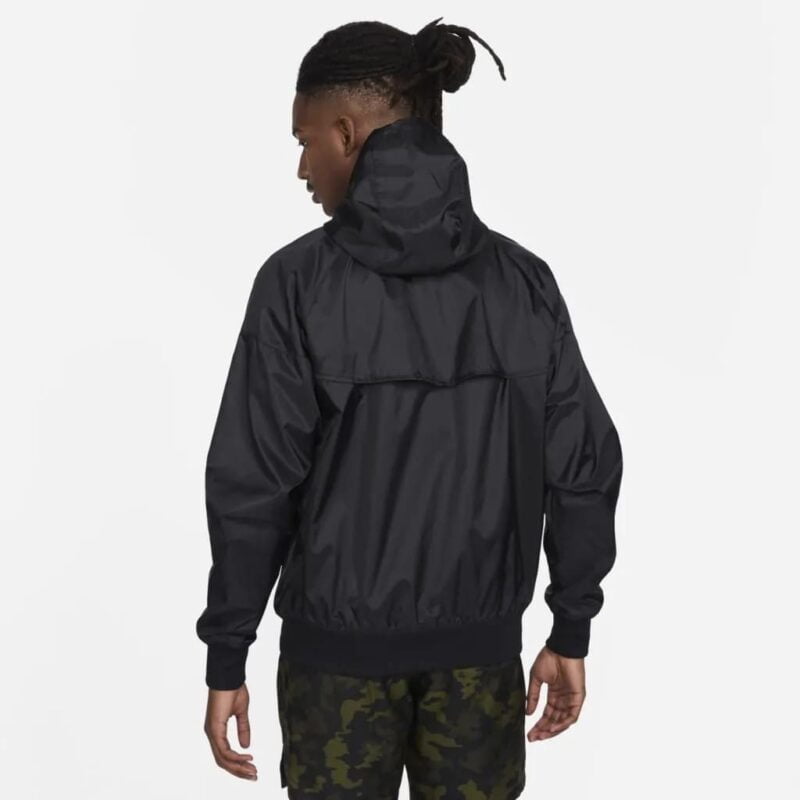 Jaqueta Nike Sportswear Windrunner Preto Masculino - Imagem 2