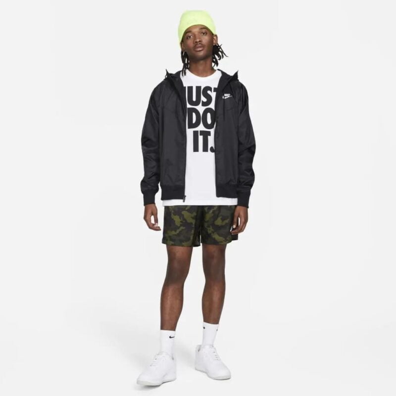 Jaqueta Nike Sportswear Windrunner Preto Masculino - Imagem 4