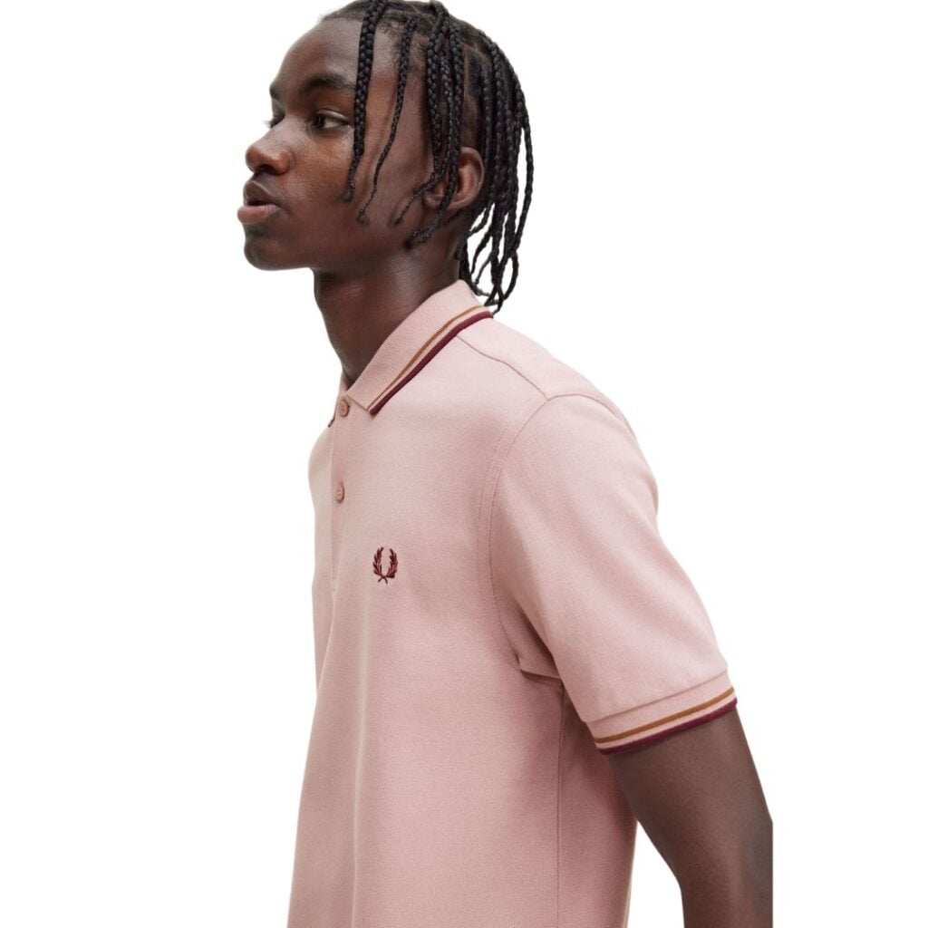polo fred perry rosa