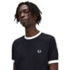 Camiseta Fred Perry Taped Ringer - Imagem 3