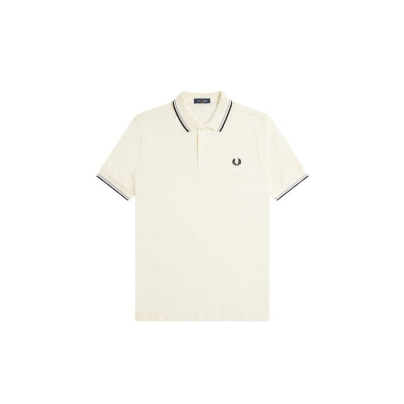 Polo Fred Perry Branca