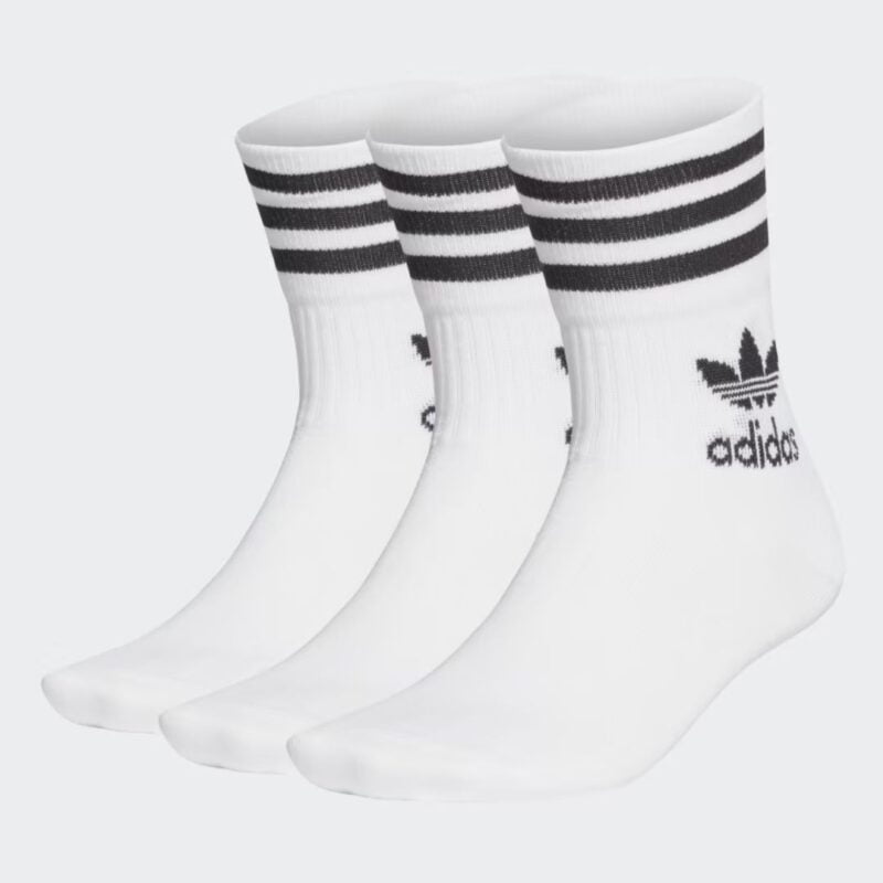 Meia Adidas Cano Medio