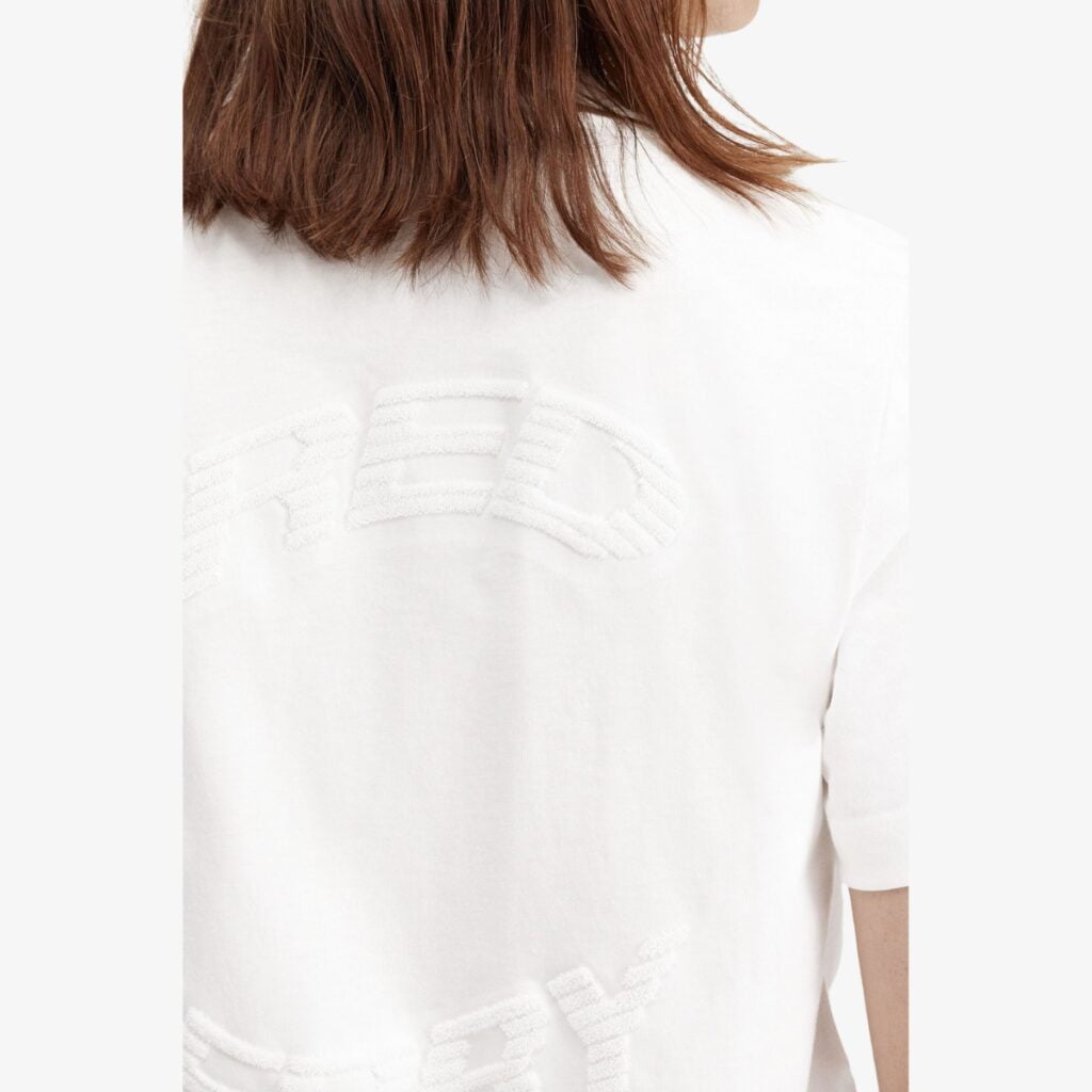 camiseta fred perry branca