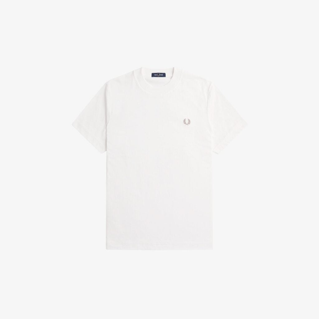 camiseta fred perry branca
