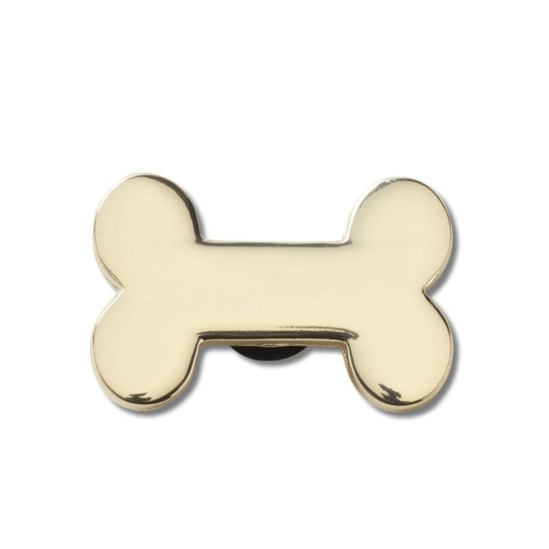 Jibbitz Gold Dog Bone