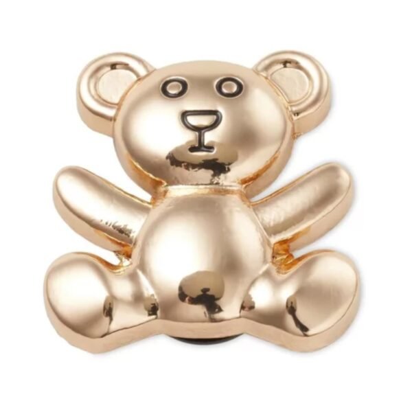 Jibbitz Gold Teddy Bear