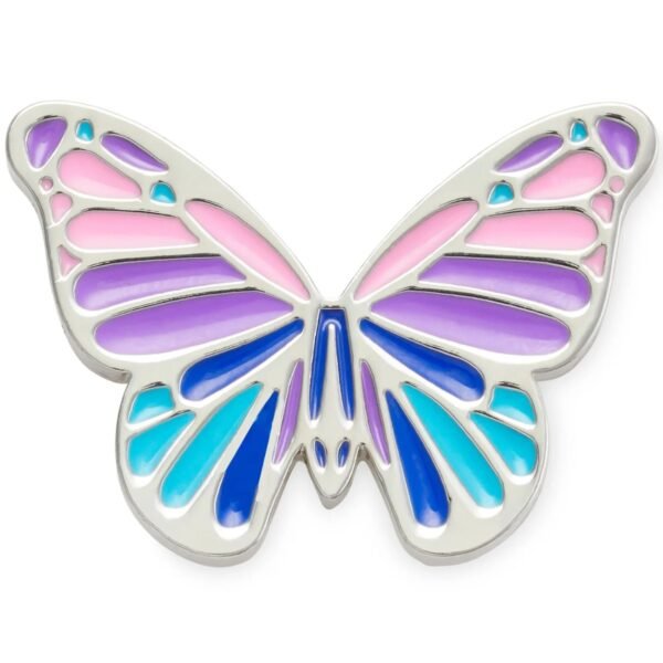 Jibbitz Multi Purple Butterfly