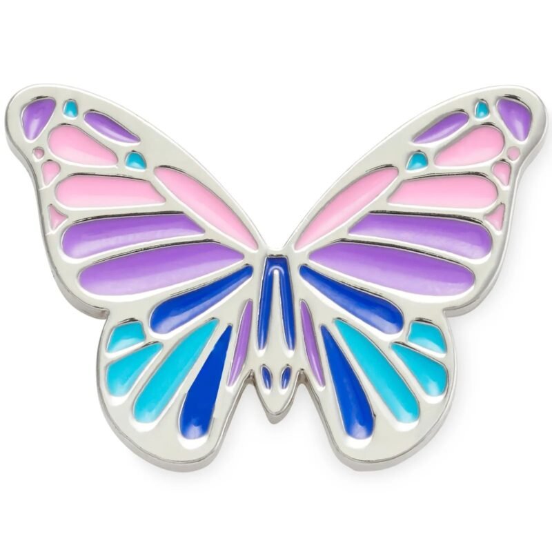 Jibbitz Multi Purple Butterfly