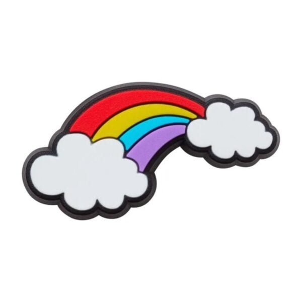 Jibbitz Rainbow With Clouds