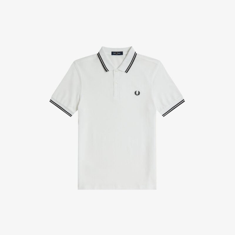 Polo Fred Perry Branca