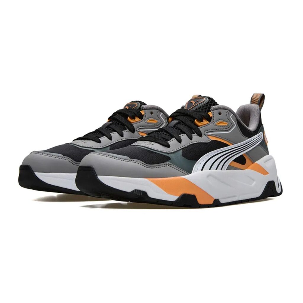 O Puma Trinity Desert Road é um tênis que combina estilo contemporâneo com funcionalidade, perfeito para quem busca um calçado versátil e confortável para o dia a dia. Seja para explorar as ruas da cidade ou curtir um passeio no parque, o Trinity Desert Road te acompanhará com estilo e segurança.