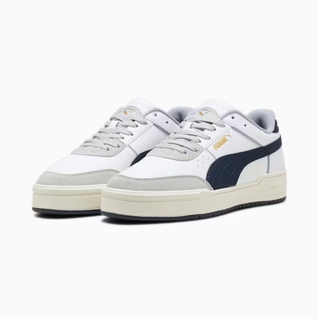 O Puma CA Pro Sport Mix "Light Gray" é a mais recente adição à linha clássica CA Pro, combinando o estilo autêntico do basquete com um design moderno e versátil. Perfeito para o dia a dia, este tênis oferece conforto, estilo e durabilidade para você arrasar em qualquer lugar.