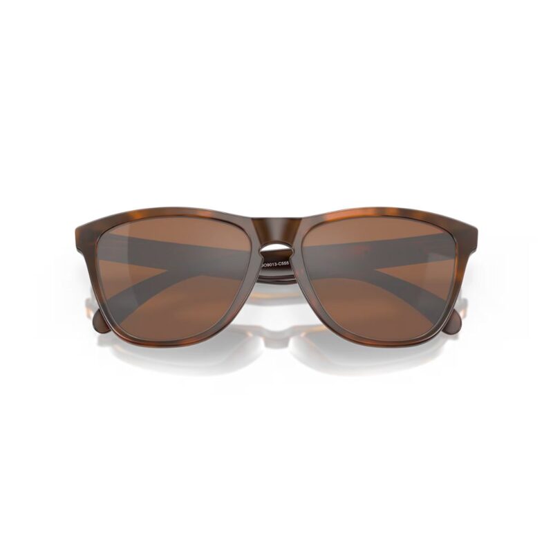 Óculos Oakley Frogskins Matte Brown Tortoise Prizm Tungsten - Imagem 4