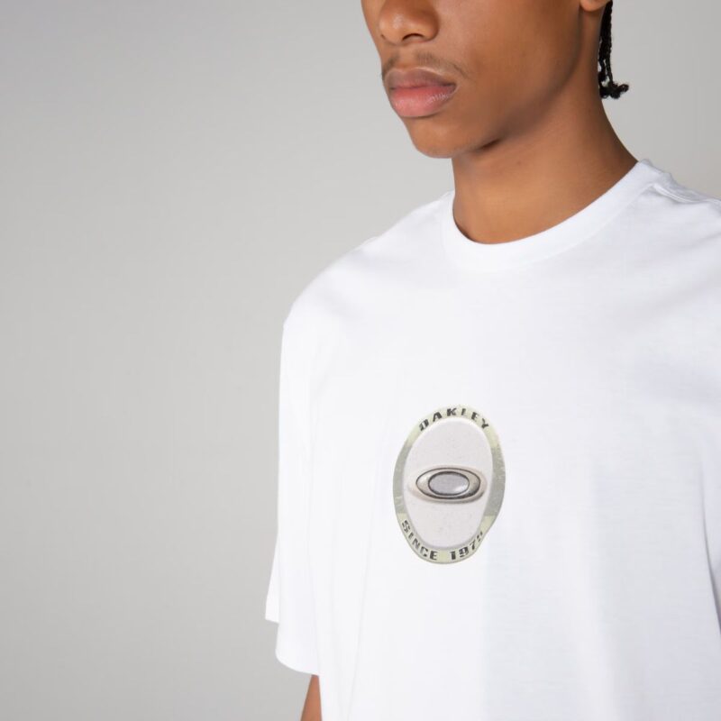 Camiseta Oakley Heritage Metal Tee &Quot;White&Quot; - Imagem 5