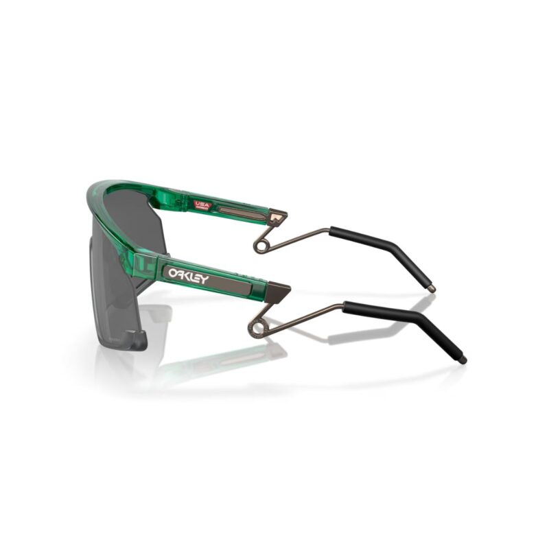Óculos Oakley Bxtr Metal Transparent Viridian Prizm Black - Imagem 3