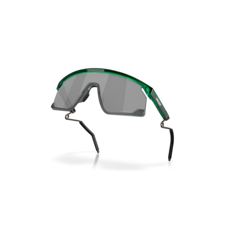 Óculos Oakley Bxtr Metal Transparent Viridian Prizm Black - Imagem 4