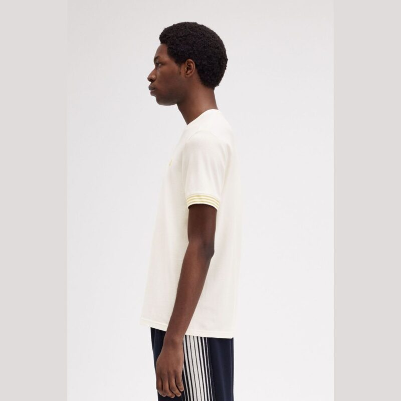 Camiseta Fred Perry Striped Cuff