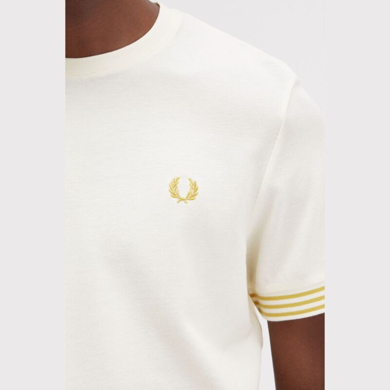 Camiseta Fred Perry Striped Cuff