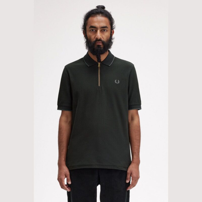 Polo Fred Perry Zip Neck