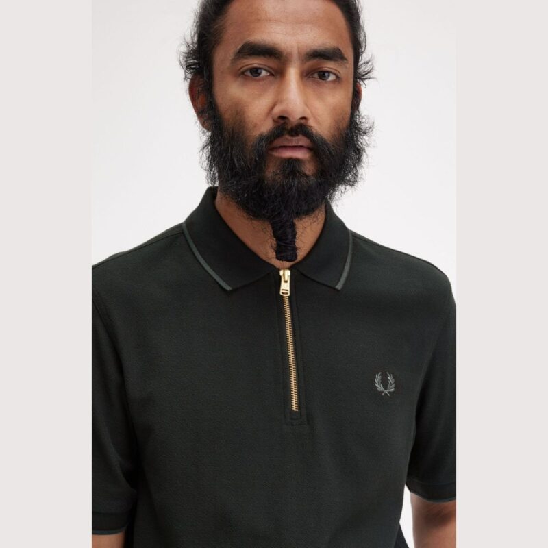 Polo Fred Perry Zip Neck