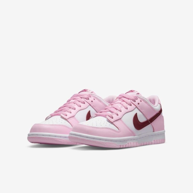 Nike Dunk Low &Quot;Pink Red&Quot;