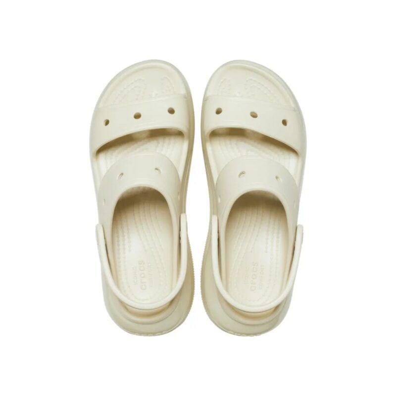 Sandália Crocs Classic Mega Crush Sandal "Bone"
