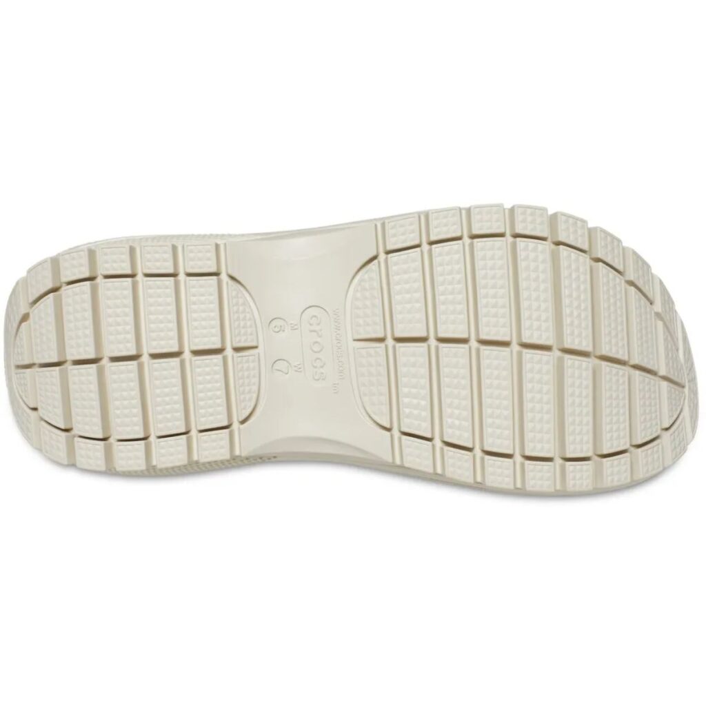 Sandália Crocs Classic Mega Crush Sandal "Bone"