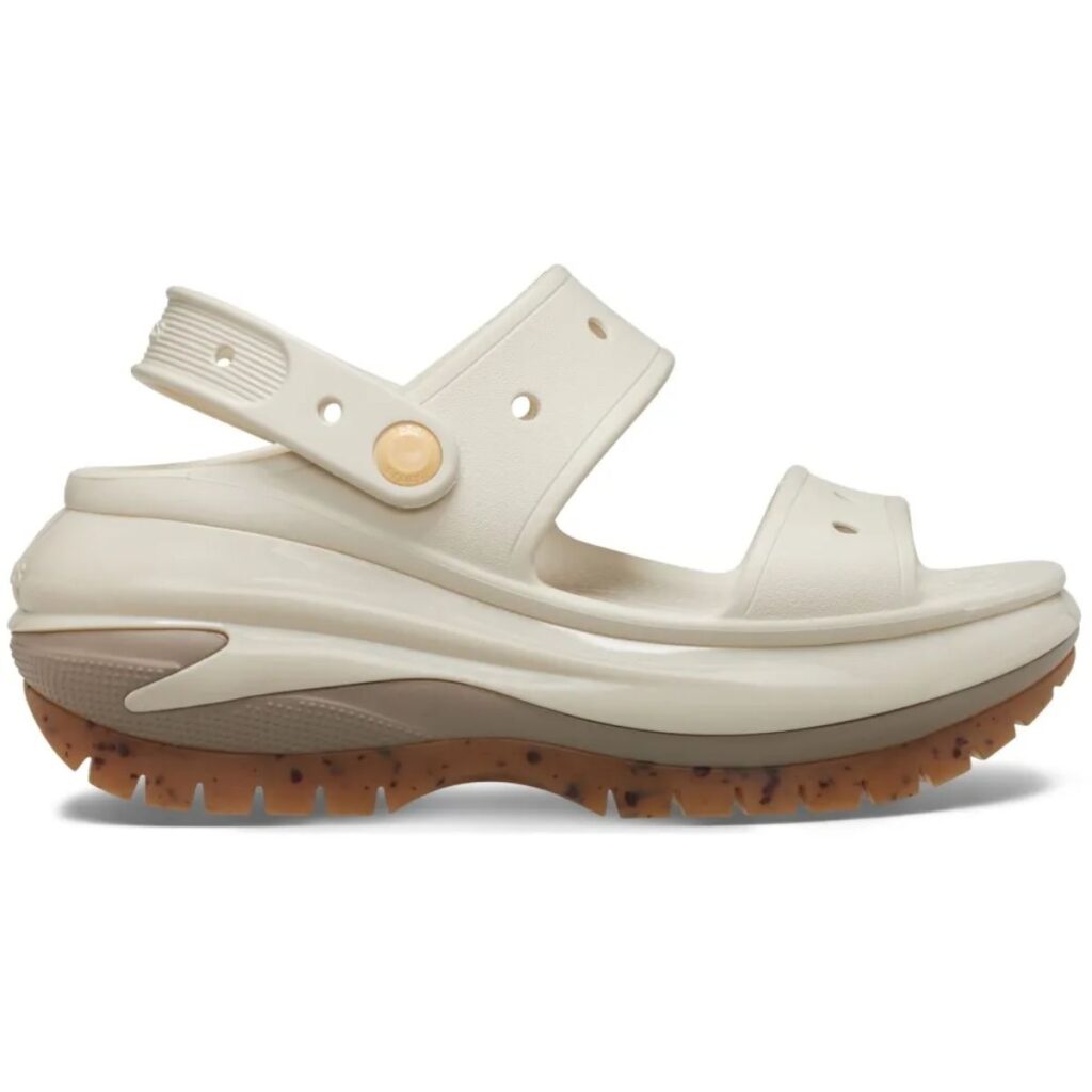 Sandália Crocs Classic Mega Crush Sandal "Taupe"