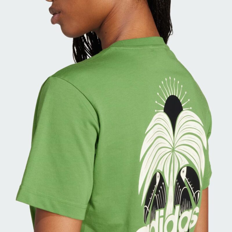 Camiseta Adidas X Farm Verde