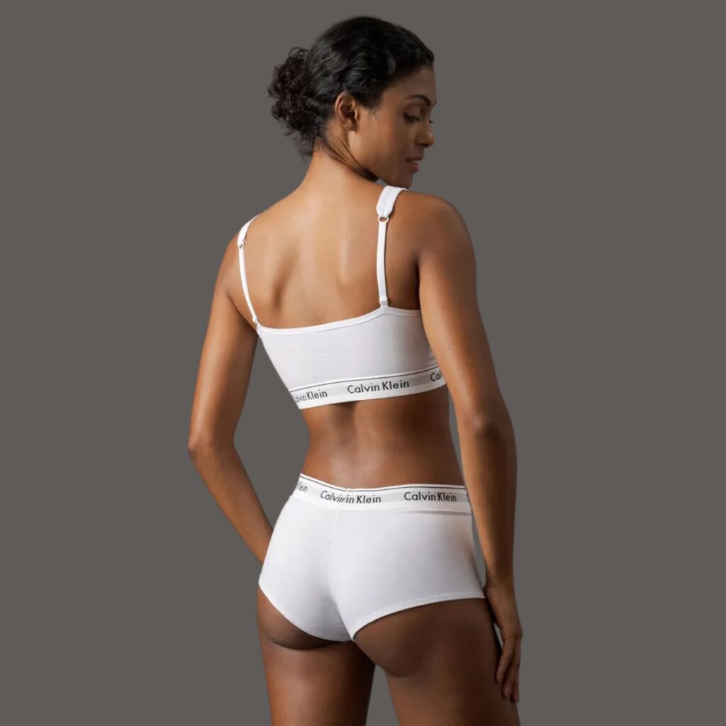 Top Regata Calvin Klein Modern Cotton Branco