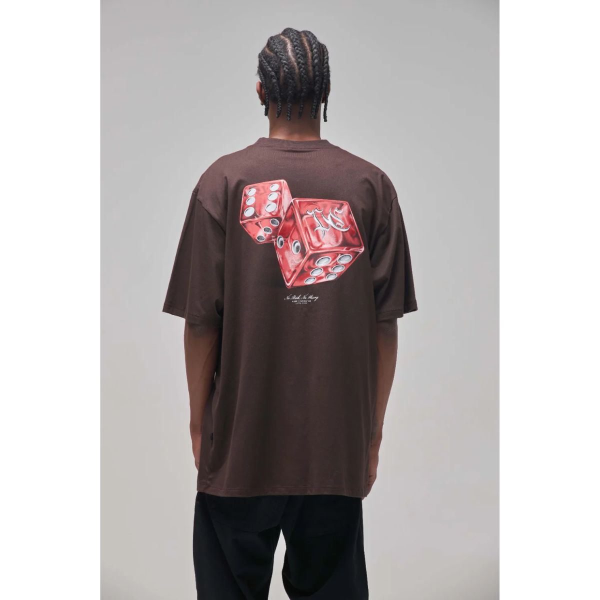 Camiseta Plano C &Quot;No Risk No Story&Quot; Marrom - Imagem 2