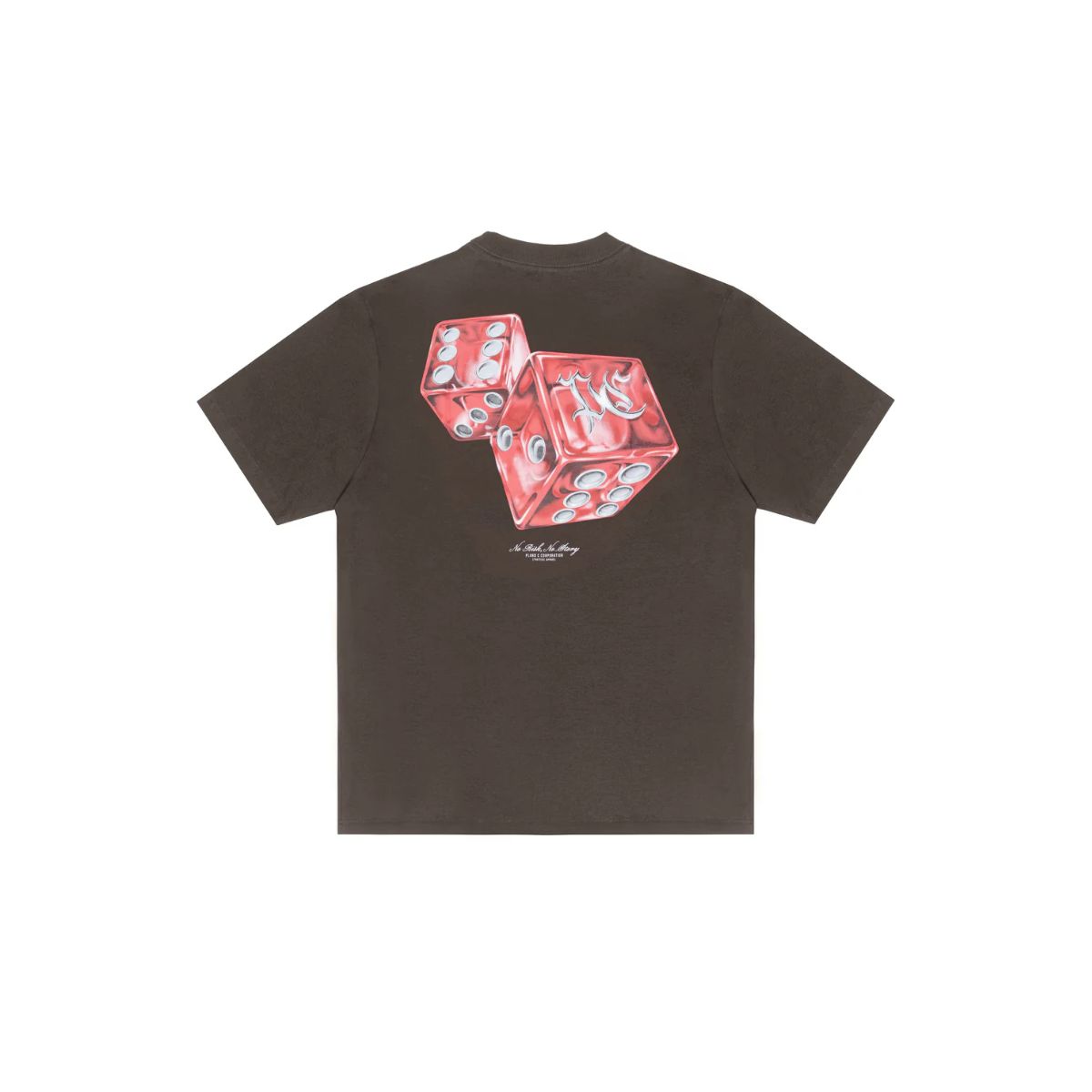 Camiseta Plano C &Quot;No Risk No Story&Quot; Marrom - Imagem 3