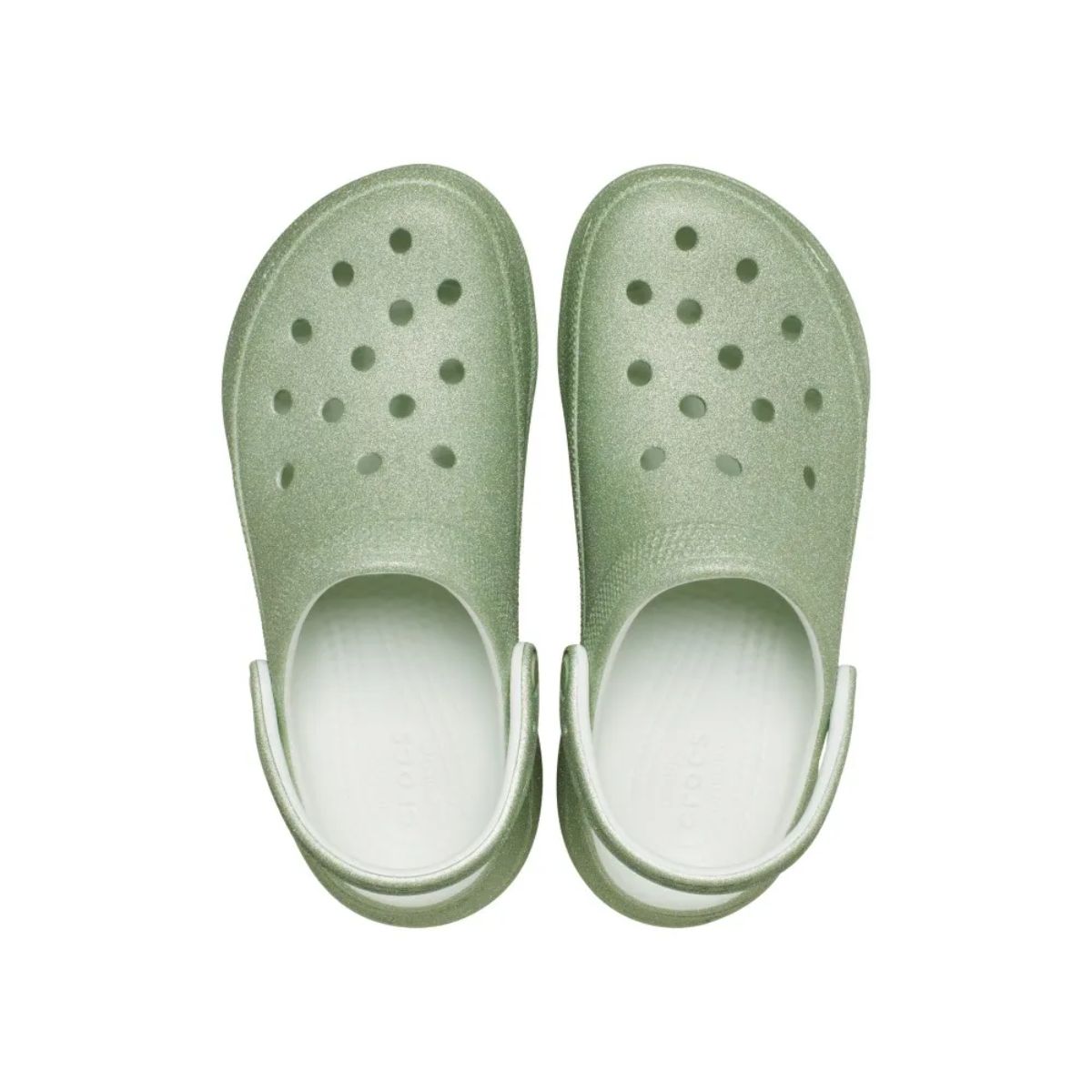 Crocs Classic Bae Glitter Mint
