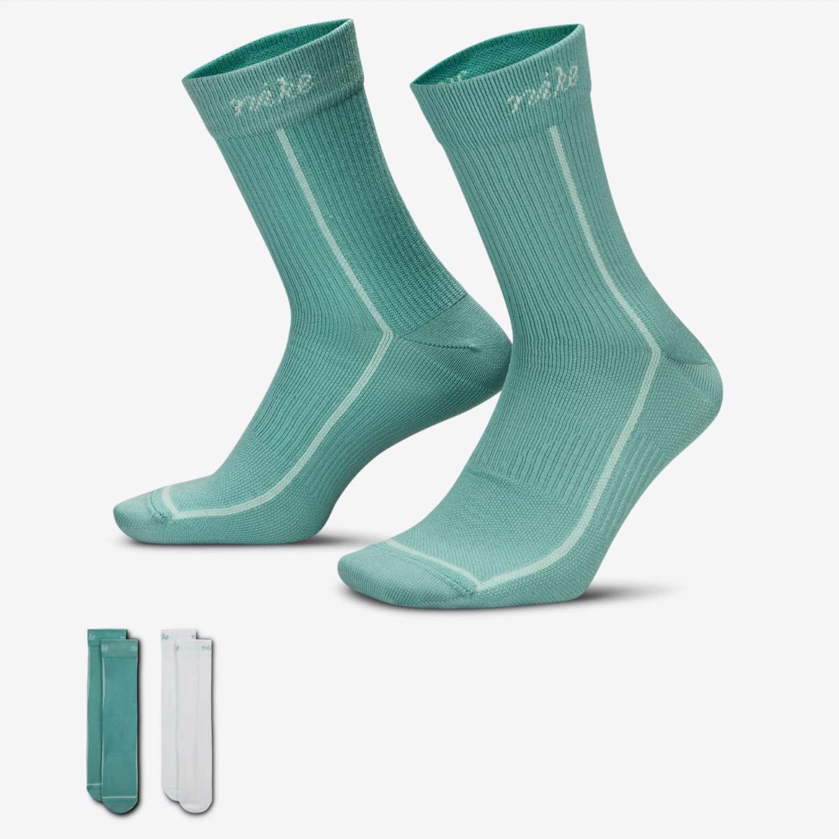 Meia Nike Everyday Cushioned (2 Pares) Unissex