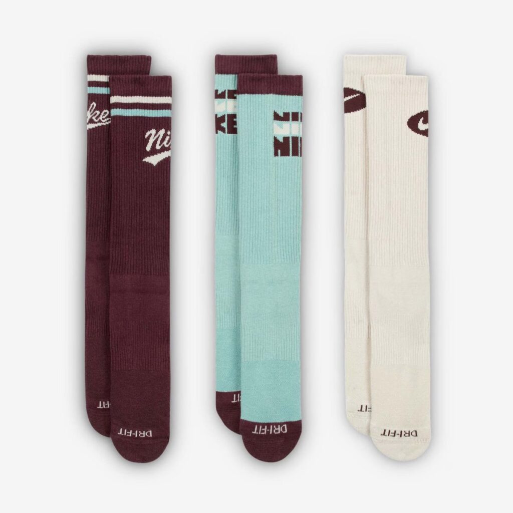 Meias Nike Everyday Plus (3 Pares) Unissex