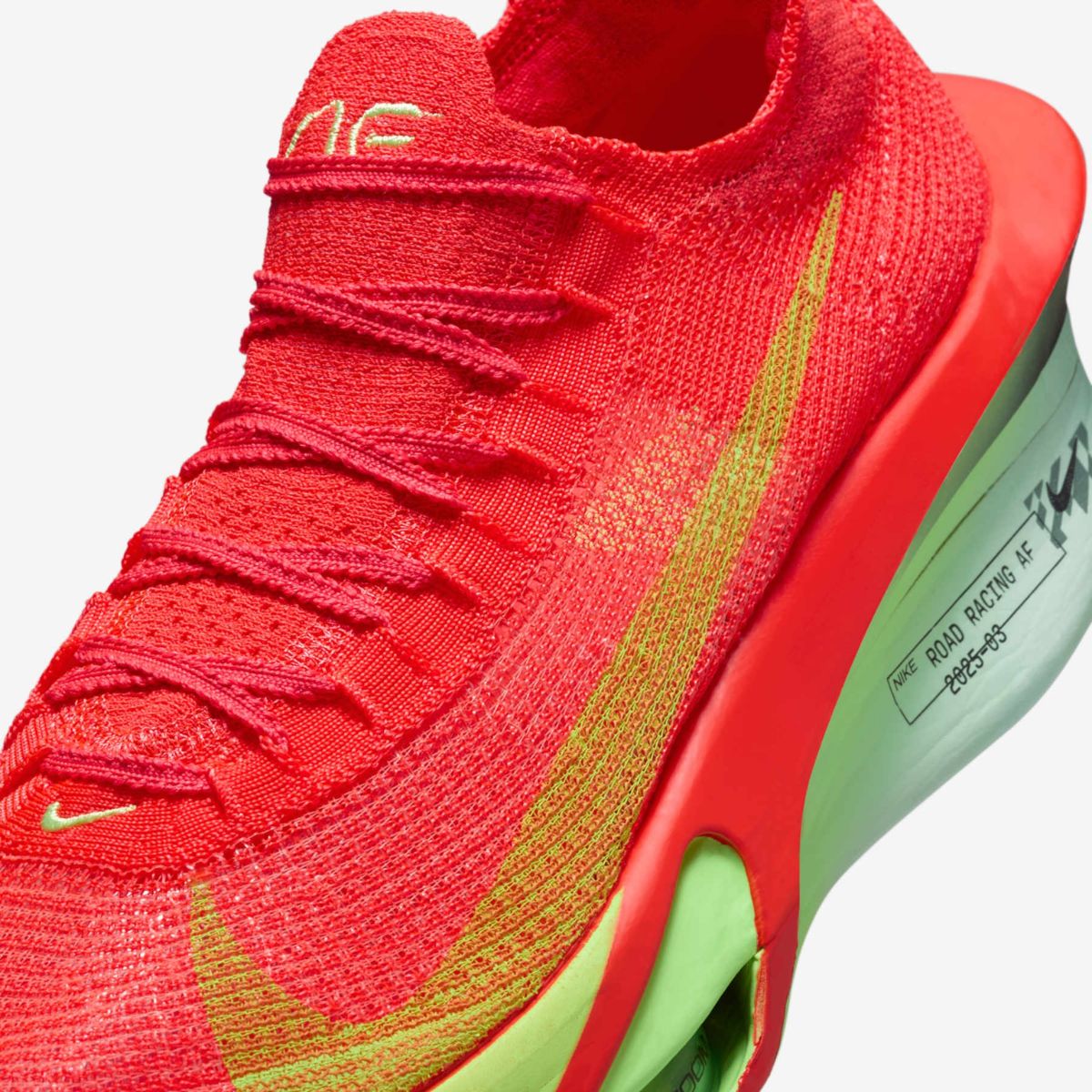 Tênis Nike Air Zoom Alphafly Next% 3 &Quot;Bright Crimson Lime Blast Mint Foam Cave Purple&Quot;