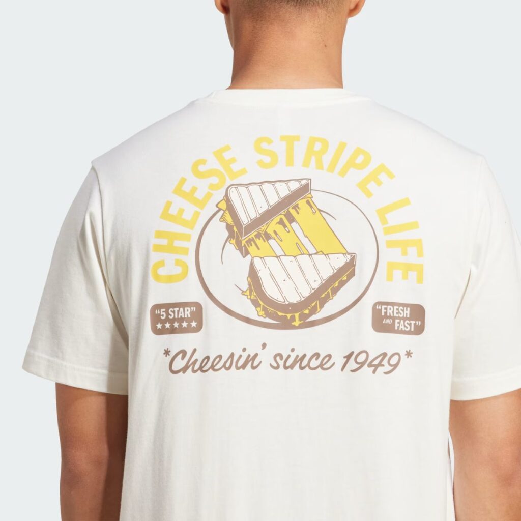 Camiseta Adidas Food Grilled Cheese