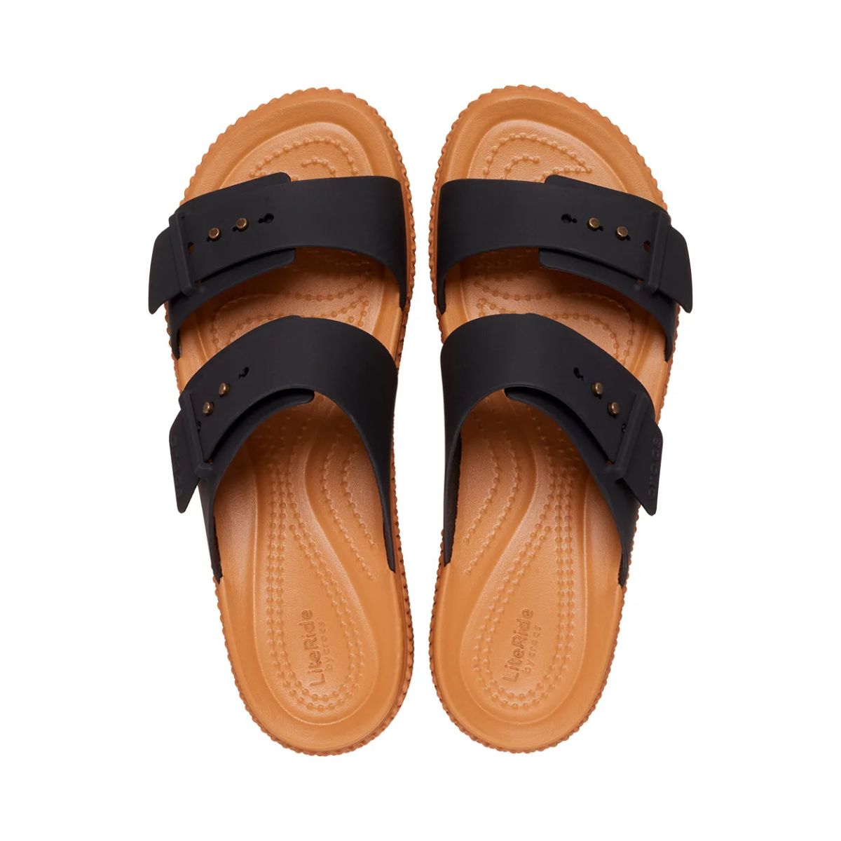 Crocs Brookyln Woven Buckle Black