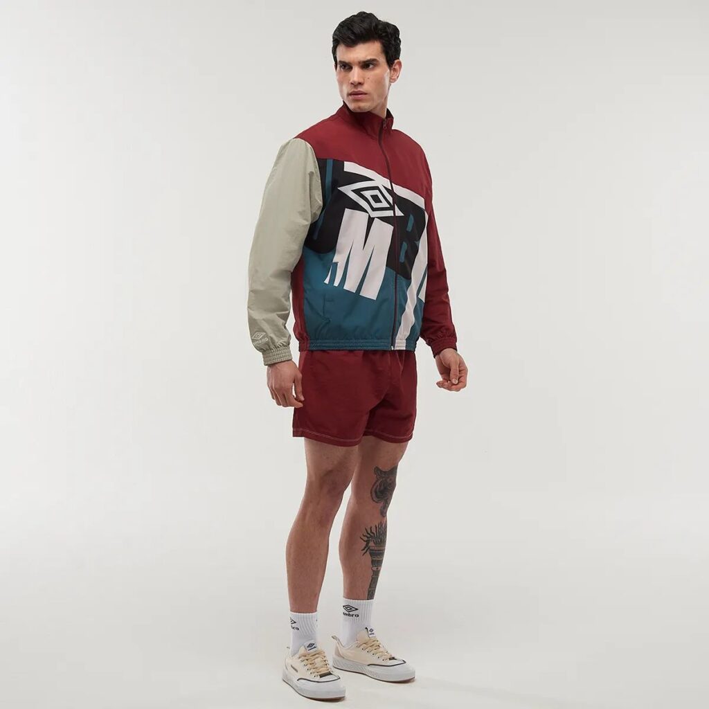 Shorts Umbro 92 Unissex Bordo