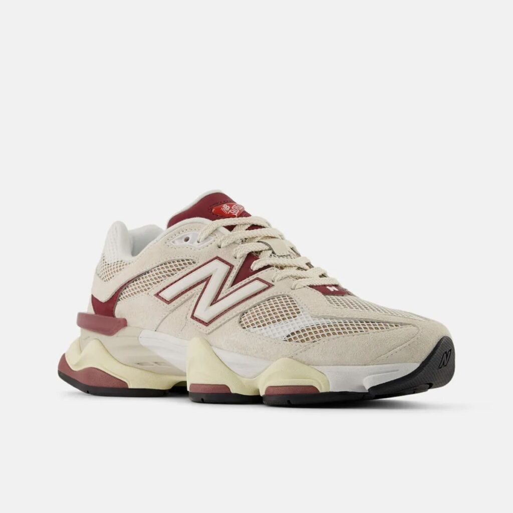 Tênis New Balance 9060 "Linen Burgundy"