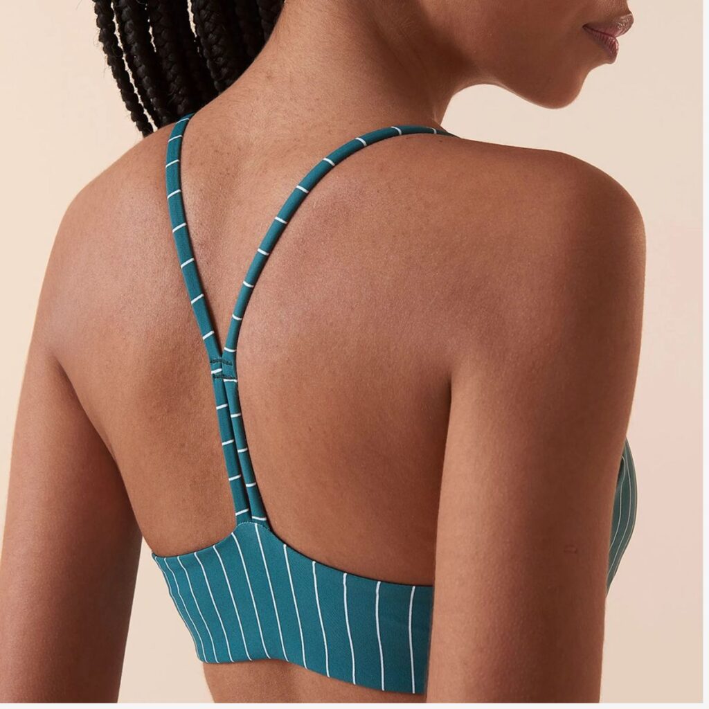 Top Fila Future Sports Pinstripes Flow Verde