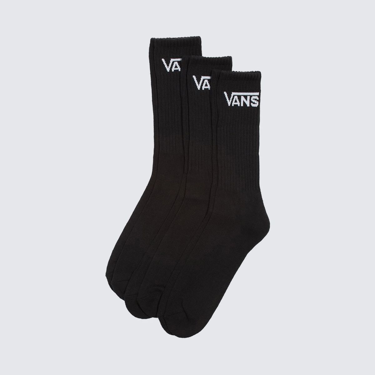 Pack 3 Meias Vans Preta