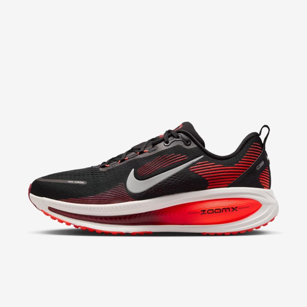 Nike Vomero 18 "Black Bright Crimson Team Red Summit White"