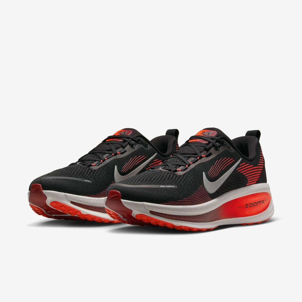 Tênis Nike Vomero 18 &Quot;Black Bright Crimson Team Red Summit White&Quot;